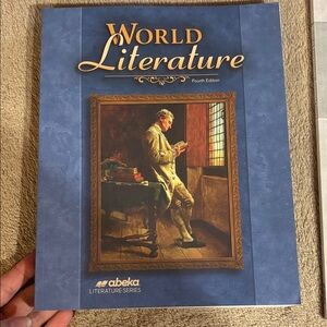 Abeka World Literature Fourth Edition Book and Quizzes/Tests booklet
